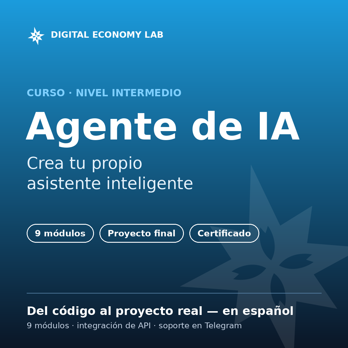 Agente de IA — Crea tu propio asistente inteligente